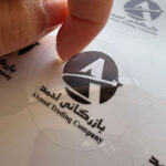 چاپ لیبل و برچسب PVC شفاف