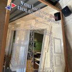 چاپ استیکر آینه